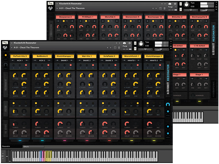 Klüsterkitt Rezonator: Hybrid Convolution Drum Kit Builder
