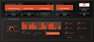 RootBass: Classic arpeggiator